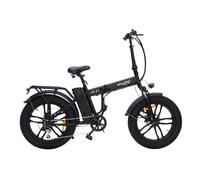 Bicicletta Elettrica Fat-bike Pieghevole SkyJet NitroPro 250W 10Ah 36V Batteria Litio-Nero