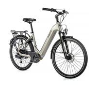 Bicicletta elettrica Leader Fox City Lotus 2023 Argenté