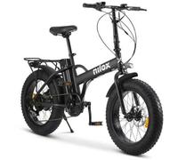 Bicicletta Elettrica Nilox X5 PRO 20X4P 10000 mAh Nero 250 W 20"