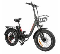Bicicletta elettrica pieghevole BAOLUJIE DZ2030, batteria rimovibile da 48 V 16 Ah, indicatori di direzione - Nouvo