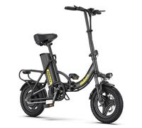 Bicicletta elettrica pieghevole Hidoes C5 con batteria da 36 V 10,4 Ah