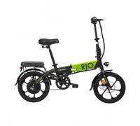 Bicicletta elettrica pieghevole RIO 250W,25 km/h - Verde - Nouvo
