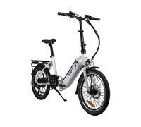 Bicicletta Elettrica Pieghevole VIVOBIKE VA20AIR bianco, ruote da 20",velocità max 25 Km/h, motore 250W, autonomia fino a 40Km, batteria 10400mAh
