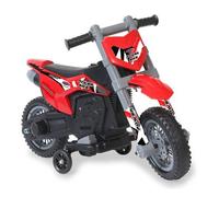 Bicicletta elettrica rossa da 6V per bambini - Nouvo