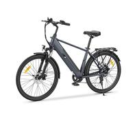 Bicicletta Elettrica Touroll J2 7 Velocita Shimano Grigio