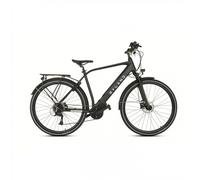 Bicicletta Elettrica Trekking Briantea 28 E-TRK M - Motore OLI Sport 85Nm, Shimano 8V, 28", Nero, Taglia L