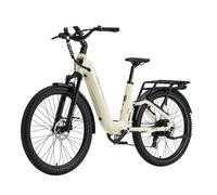 Bicicletta Elettrica Urbana TTGO E-SUVO 250W 48V Beige