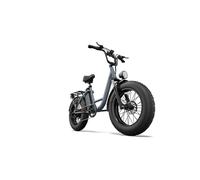 Bicicletta elettrica URLIFE E20 Pro con batteria da 48 V 15,6 Ah, display LCD e portapacchi posteriore - Grigio - Nouvo