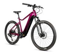 Bicicletta elettrica-VAE MTB 27,5 Leader Fox Kent 2025 uomo viola brillante 9v m