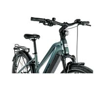 Bicicletta elettrica-VAE VTC 29 Leader Fox Sandy 2024 donna verde smeraldo lucid