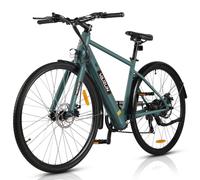 Bicicletta elettrica VARUN C7007 da 28 pollici con batteria da 36 V 10 Ah e sensore di coppia - Nouvo