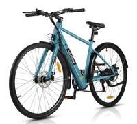 Bicicletta elettrica VARUN C7007 da 28 pollici con batteria da 36 V 10 Ah e sensore di coppia - Nouvo