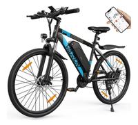 Bicicletta Elettrica VARUN M27-1 PRO 250W Batteria 48V 13Ah Nero Blu