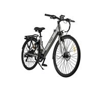Bicicletta Elettrica VIVOBIKE VT2822 TORINO SPECIAL grigio, ruote da 28",velocità max 25 Km/h, motore 250W, autonomia fino a 50Km, batteria 10400mAh