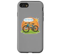 Bicicletta era due stanchi troppo stanco divertente papà scherzo umorismo Custodia per iPhone SE (2020) / 7/8
