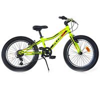 BICI MISURA 20 MTB PLUS BAMBINO DINO BIKES BICICLETTA AURELIA ART. 420UP GIALLO