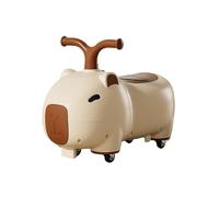 bicicletta Giocattoli da cavalcare for bambini Auto Wiggle con spazio sotto il sedile Musica leggera Giocattolo da equitazione for bambini for interni ed esterni bici triciclo(Wit)