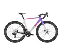 Bicicletta gravel scott addict gravel 20 sram rival axs 12v 700 mm viola rosa grigio 2025