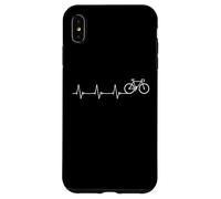 Bicicletta Heart Beat EKG Bike Battito cardiaco per motociclista o ciclista Custodia per iPhone XS Max