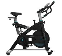 Cecotec Cyclette Indoor con Volano da 24 kg e APP DrumFit Indoor 24000 Race Sprint. Cardiofrequenzimetro, Display LCD, Supporto per Dispositivi, Resistenza a Frizione, Sella Regolabile
