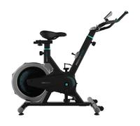 Cecotec Cyclette Indoor con Volano da 13 kg DrumFit Indoor 13000 Race Sprint. Cardiofrequenzimetro, Display LCD, Supporto per Dispositivi, Ruote, Resistenza a Frizione, Sella Regolabile