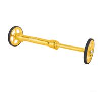 Bicicletta leggera pieghevole Easy Wheel e asta di estensione in alluminio e gomma per Brompton e per 3Sixty biciclette pieghevoli con cuscinetto (oro)