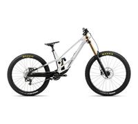 Bicicletta mtb a sospensione completa orbea rallon dh 450 d ltd shimano 10s 29 27 5 bianco chic black diamond 2026