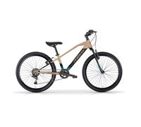 Bicicletta MTB da Ragazzo MBM District 24" con Cambio 7 Velocità-Beige