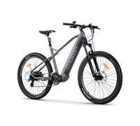 Bicicletta MTB Elettrica , E-27.5 Moma Bikes, Alluminio, SHIMANO ALTUS 24V, Sospensioni Avanti, Freni a Disco idraulico Bat. integrato Ion Litio 48V 13Ah - Nouvo