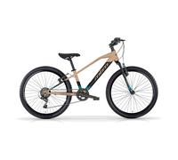 Bicicletta MTB MBM District Uomo 26" con Cambio 18 Velocità-Beige