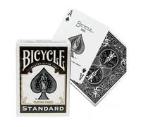 Bicicletta Nera Scura Standadt Index Mazzo Di Carte Da Gioco Poker Rider Back