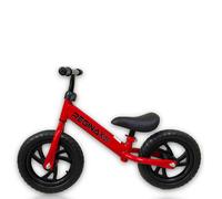 Bicicletta pedagogica acciaio rossa per bambino biciclette senza pedali bambini