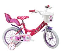Bicicletta per Bambina 14" 2 Freni Disney Minnie Rosa