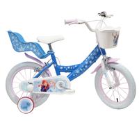 Bicicletta per Bambina 16" 2 Freni Disney Frozen Azzurra