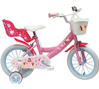 Bicicletta per Bambina 16" 2 Freni Disney Princess Rosa