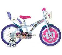 Bicicletta per Bambina 16 2 Freni Lol Bianca e Viola