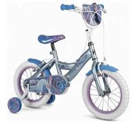 Bicicletta per Bambini 12" con Rotelle Frozen Disney Celeste a Sfera