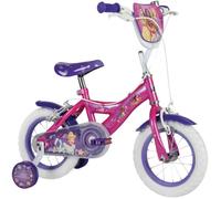 Bicicletta per Bambini 12" con Rotelle Principesse Disney Rosa a Sfera