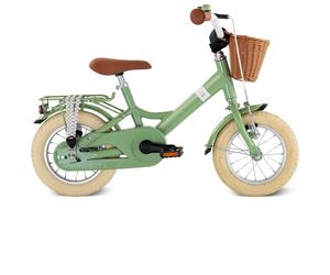 Bicicletta per bambini 12 pollici verde a retropedalata Classic 12 Puky
