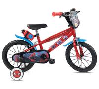 Bicicletta per Bambini 14" Marvel Spiderman Freni Caliper e Stabilizzatori in