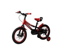 Bicicletta per Bambini 16" Freni a Disco Magik-Bike Racer Rosso