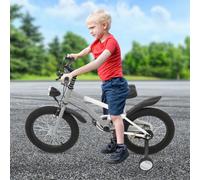Bicicletta per bambini, 16 pollici con rotelle, per altezze comprese tra 41,34 e 53,15 pollici e per bambini e bambine dai 6 ai 12 anni, giallo/rosa/grigio DescrizioneAndare in bicicletta è un ottimo 