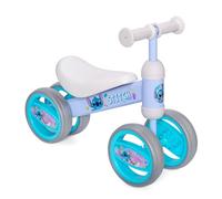 Bicicletta per bambini con 4 ruote per bambini a partire da 1 anno, Spiderman Paw Patrol e Stitch Design, Balance Bike per ragazzi e ragazze, max. 20 kg (viola)