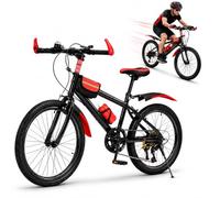 Bicicletta per bambini con parafango, bottiglia d'acqua, campanello bussola