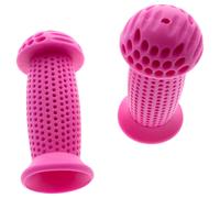 Bicicletta per Bambini Manopole Rosa Universale 95 MM Gomma Del Manubrio