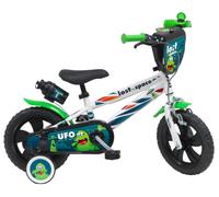 Bicicletta per Bambino 12” 1 Freno Gomme in EVA Ufo Bianca