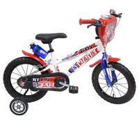 Bicicletta per Bambino 14" 2 Freni Rt-Boy Skate Bianca