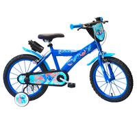 Bicicletta per Bambino 16” 2 Freni con Licenza Disney Stitch Blu