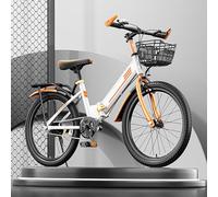 Bicicletta Pieghevole Da 20/22 Pollici Pneumatici Antiscivolo E Resistenti All'usura Sistema Di Chiusura Rapida Adatta A Bambini E Adulti Facile Da Piegare, Trasportare E Riporre C,20 in