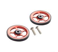 Bicicletta pieghevole in lega di alluminio Easy Wheel per Brompton, design con cuscinetti sigillati per prestazioni affidabili e uso della ruota di scorta (rosso)